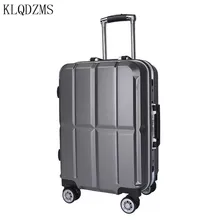 KLQDZMS 20/24 дюймов сумки на колёсиках для багажа компьютера на колесиках чемодан, дорожная сумка на борт для ручной клади Чемодан Для мужчин Для женщин для туда и обратно