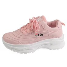 

Fashion Lady Casual Vulcanized Shoes Women Sneaker Leisure Flat Soled Shoes Cross-tied Lace Up Soft PU Leather Women Shoes