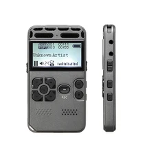 Цифровой диктофон Rolton, Аудиозапись, диктофон, MP3 светодиодный дисплей, Голосовая команда, 8 ГБ, 16 ГБ, шумоподавление, память V35