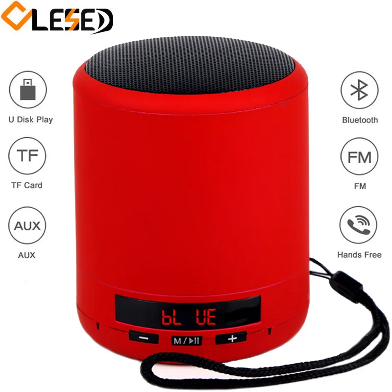 

Speaker Mini Bluetooth Speaker Wireless Portable Speaker FM Radio Cloumn Computer Subwoofer USB Music Speakers