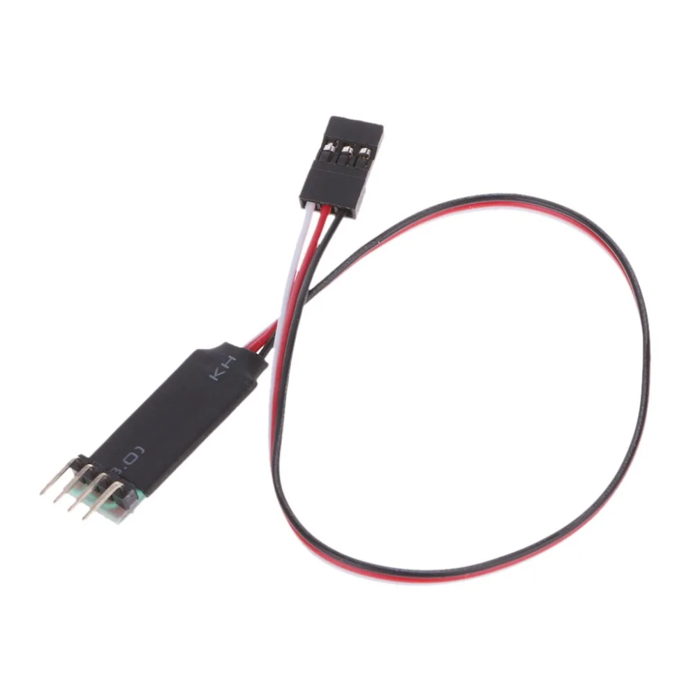 

New LED Light Control Switch System Extension Wire For 3CH RC Car
