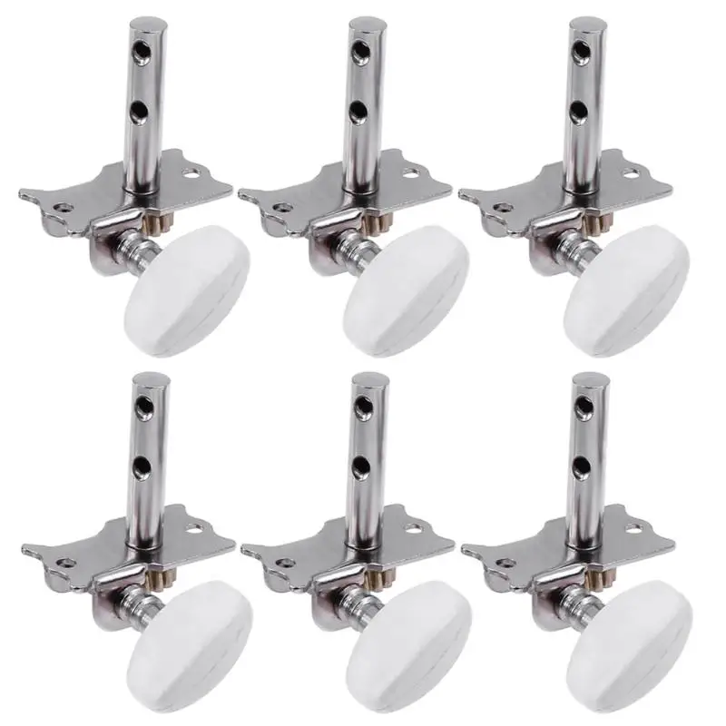

1 Pair Left And Right Guitar String Tuning Pegs Machine Heads Tuners Keys High Quality Guitar Parts & Accessories New Strings