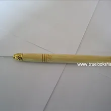 10 шт./лот деревянная ручка вытягивая/молния/крючком иглы парик плетения нити/швейную инструмент для человеческих волос