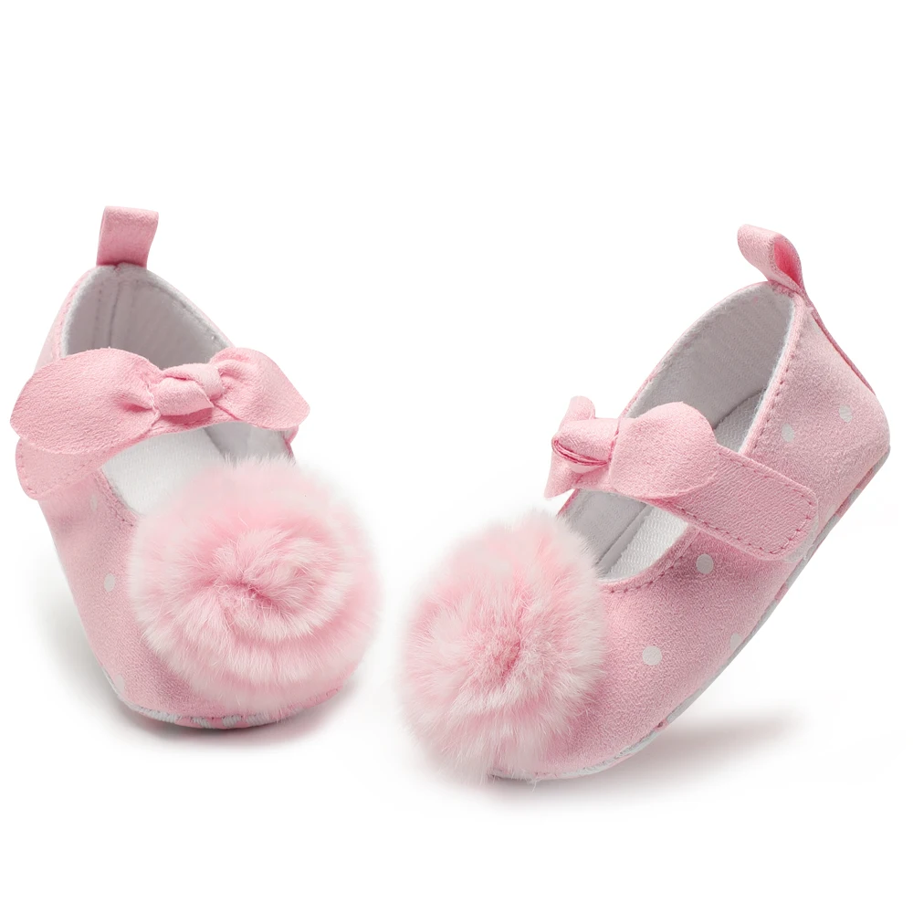 Новорожденных для маленьких девочек обувь малыша Хлопок Кожа Повседневное первые ходоки мягкие мокасины противоскользящие детские цветочные обувь для колыбельки