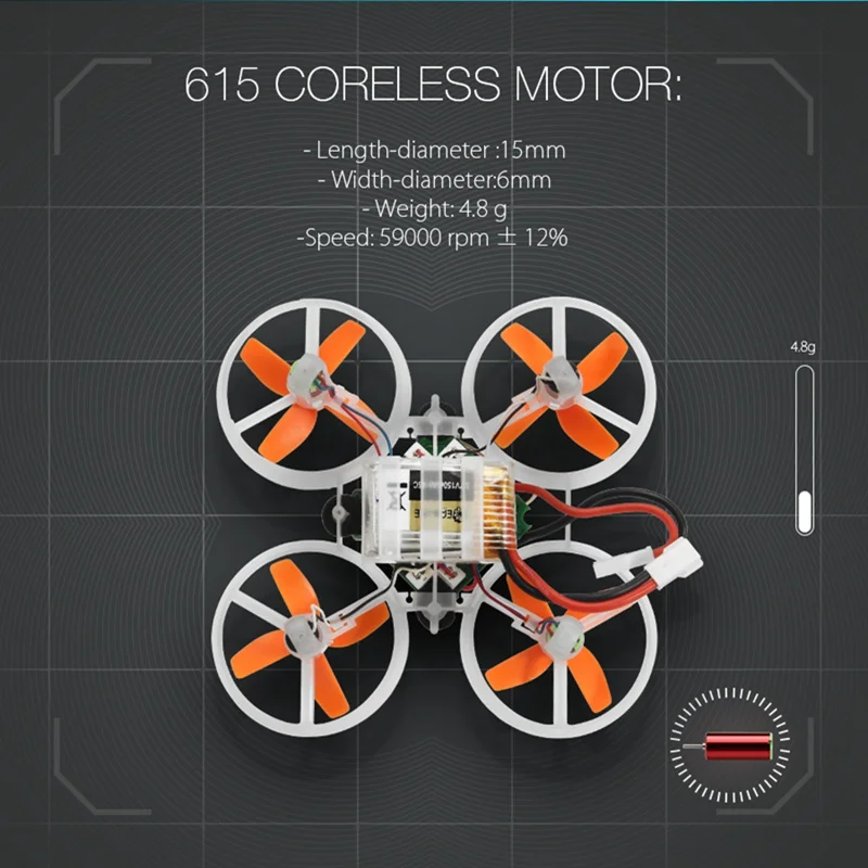 Eachine E010S с микро FPV Квадрокоптер с камерой с 800TVL CMOS на основе F3 Кисть контроллер полета RC Дрон BNF VS E10