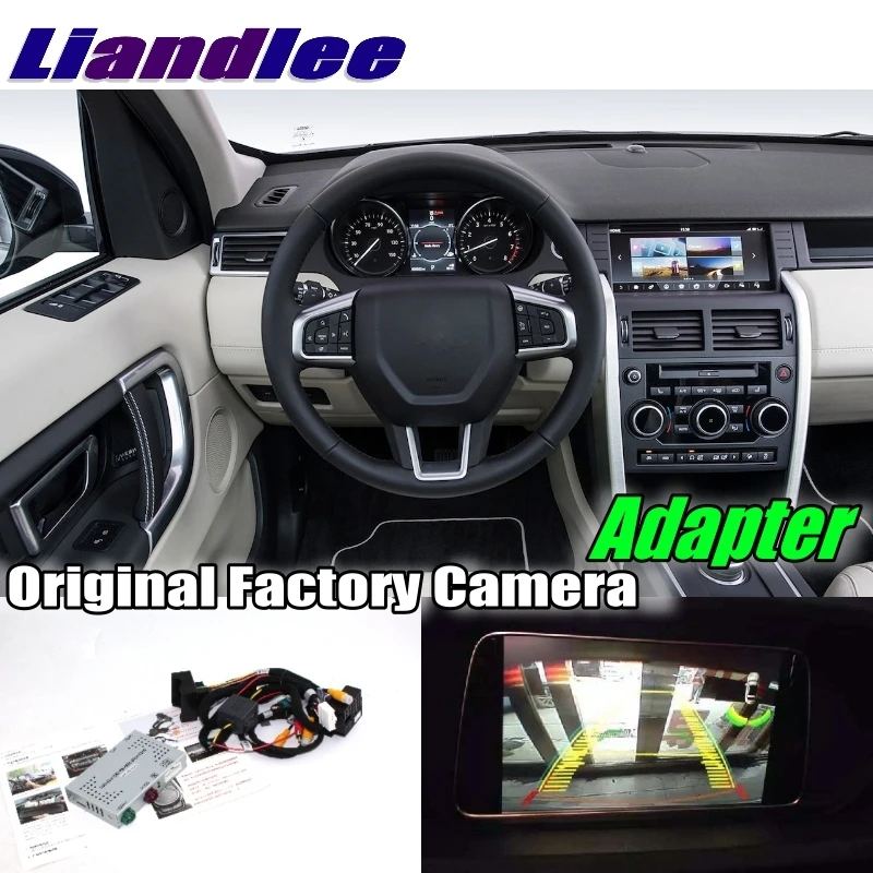 

Car Reverse Rear Back Up Camera Interface Adapter Decoder Kits For Land For Rover Discovery Sport L550 2014~2019 System Upgrade