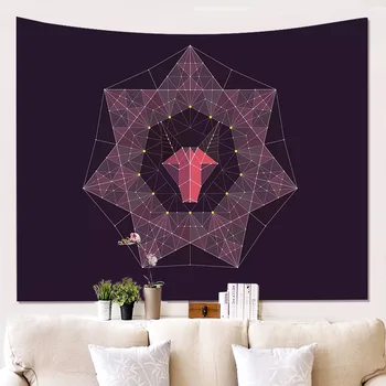

3D Geometry Tapestry Indian Mandala Tapestry Beach Towel Yoga Mat Hanging Boho Bedspread Blanket Table Cloth Wall Tapestries