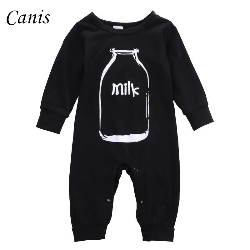 Newborn Baby Boy Girl Clothes Long Sleeve Romper Jumpsuit One-Pieces Outfits US