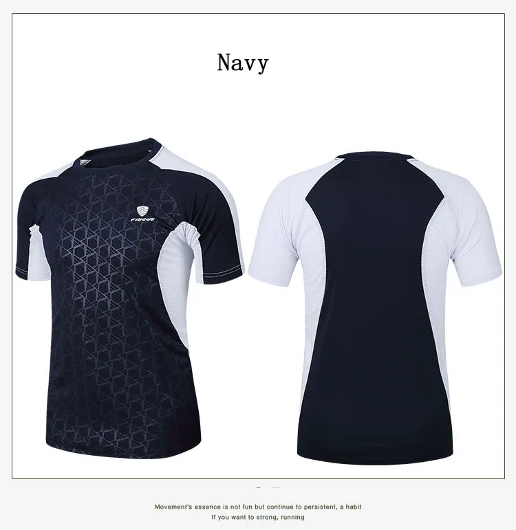 Новое поступление Мужская Дизайнерская футболка Camisas быстросохнущая облегающая Спортивная футболка для бега Топы И Футболки коллекция