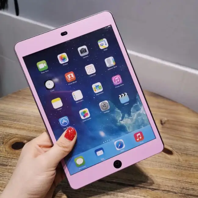 Высококачественное Закаленное стекло для Apple Ipad 2 3 4 передняя защита экрана Антибликовая Защитная пленка для Ipad 4 3 2 - Цвет: pink