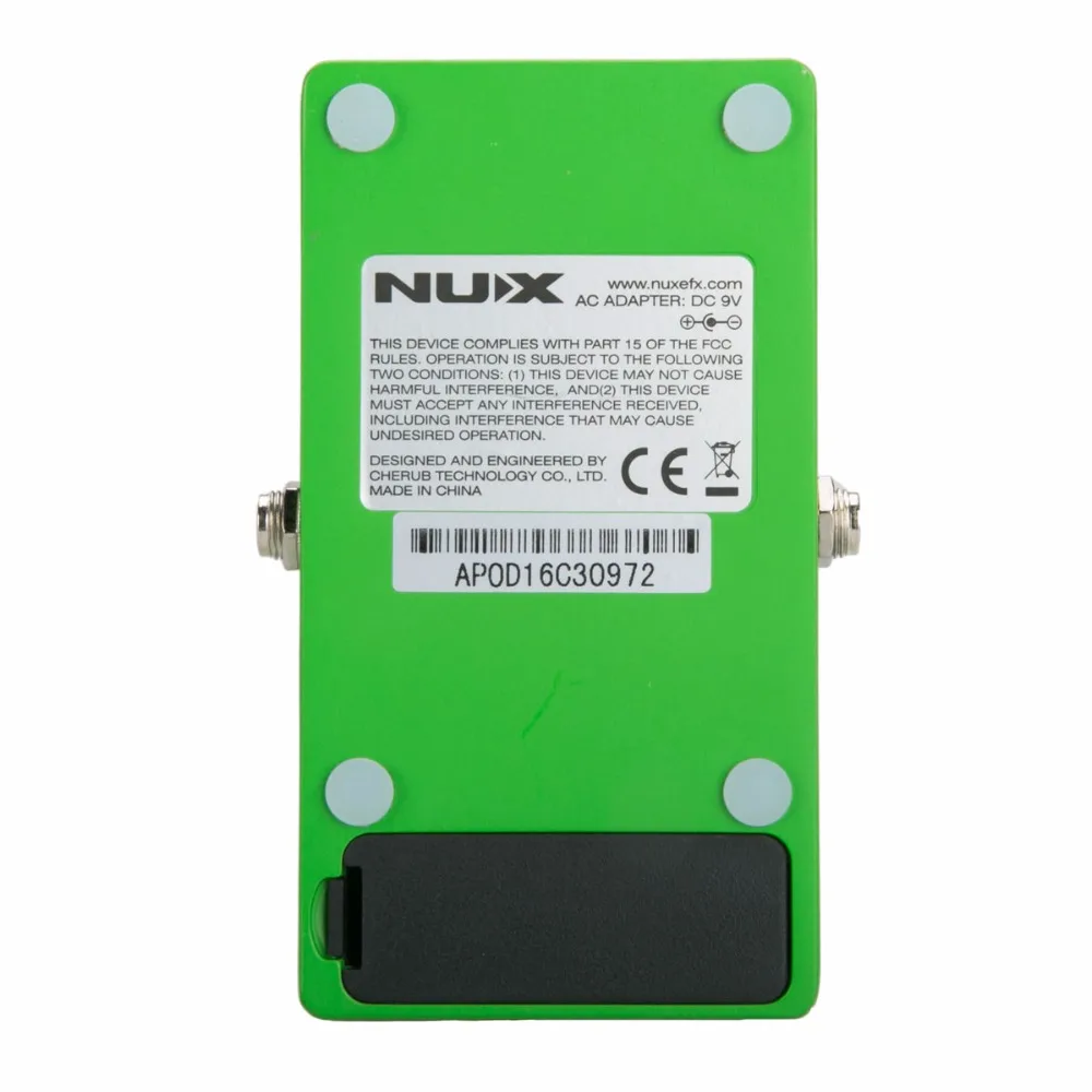 NUX OD-3 سق الكهربائية تأثير الغيتار الدواسة صحيح الالتفافية الطبيعي أوفردرايف الصوت الغيتار دواسة الاكسسوارات آلات موسيقية
