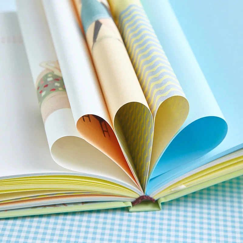 Creative school student hardcover notebooks stationery,cute kawaii