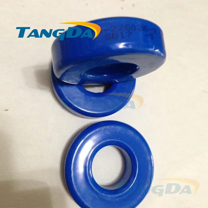 

Tangda sendust FeSiAl toroidal cores inductor MS-226026-2 57.2*26.4*15.2 mm 26u AL:60nH/N2 winding filter transformer used AG