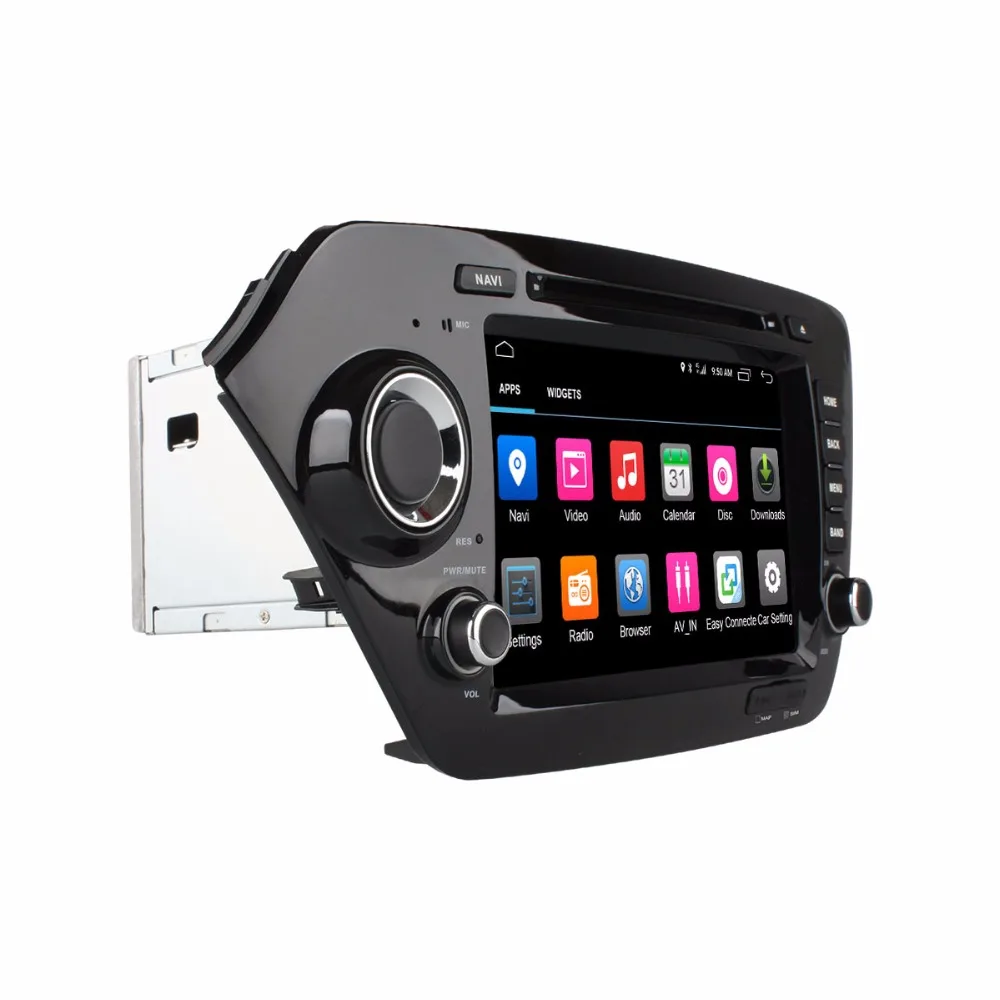 Flash Deal Android 6.0 Octa Core 2GB RAM Car DVD Player for KIA RIO K2 2010 2011 2012 2013 2014 Radio GPS Stereo Support 4G LTE 3