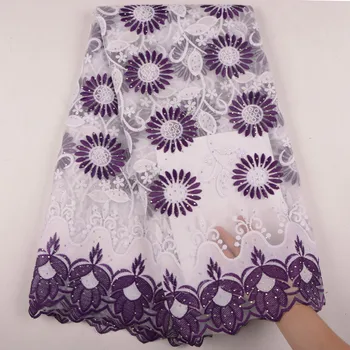 

French Nigerian Lace Fabric High Quality Tulle African Laces Fabric For Wedding Party Dress Fashion French Lace Fabric A1552