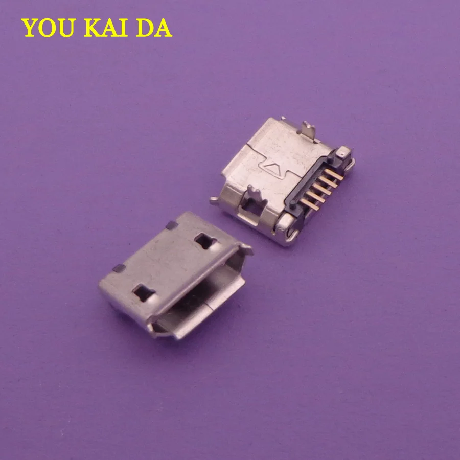 100pcs/lot Micro mini 5pin usb connector jack charging port socket power plug dock female for mobile tablet replacement 5-pin |