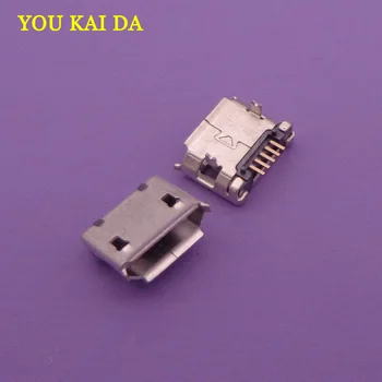 

100pcs/lot Micro mini 5pin usb connector jack charging port socket power plug dock female for mobile tablet replacement 5-pin