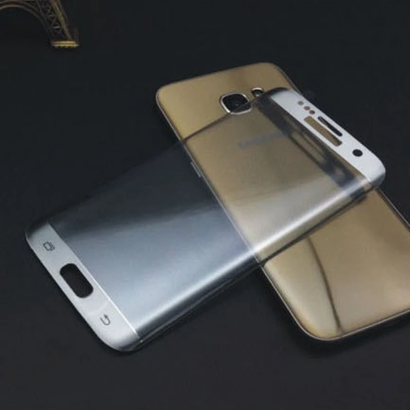 Фирменное изогнутое закаленное стекло YKSPACE 9H 3D 5 цветов для Samsung Galaxy S7 Edge S8 Plus