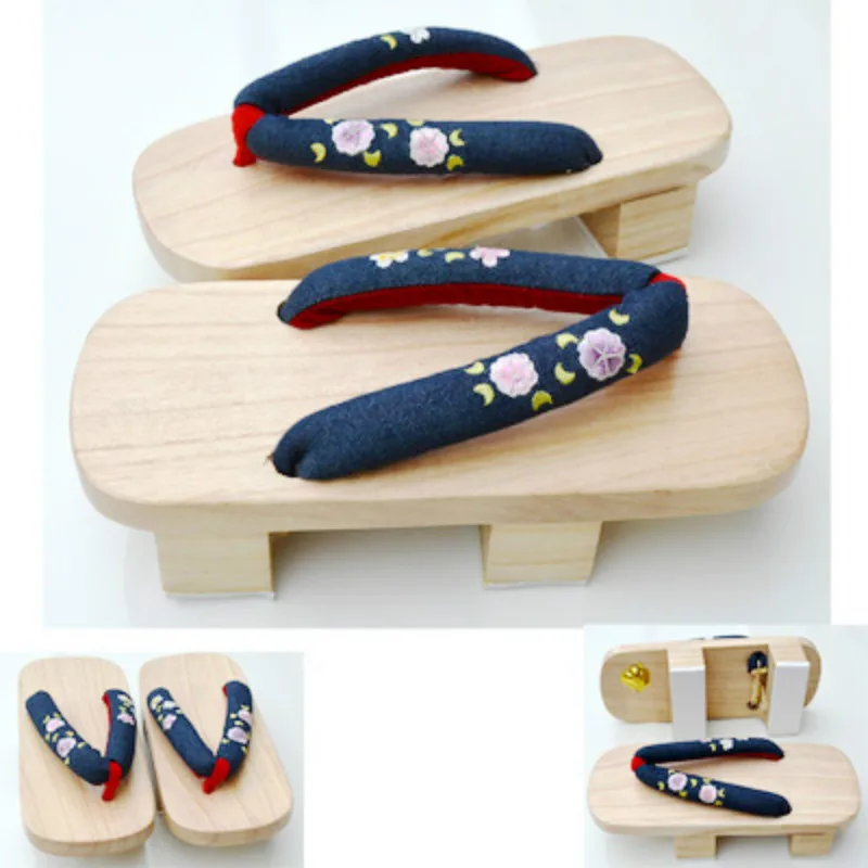 Cos Onmyoji SR Guinv Hongye/Обувь для костюмированной вечеринки; сандалии для косплея; Стиль Инь и Ян; деревянные тапочки унисекс; вьетнамки