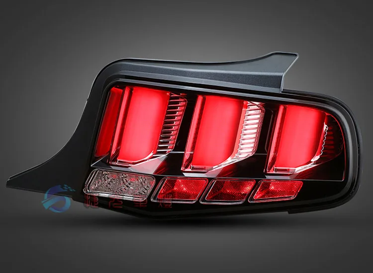 Автомобильный Стайлинг для Ford Mustang задний светильник s светодиодный задний светильник 2010- mustang Американская версия задний светильник с динамическим поворотом