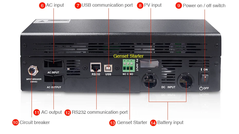 Источник питания Easun 5000W 48V солнечный инвертор 450Vdc 80A MPPT параллельный инвертор 230V Чистая синусоида гибридный инвертор 80A зарядное устройство