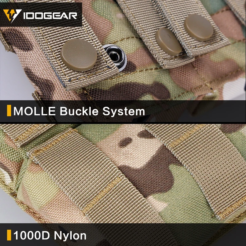 IDOGEAR подсумок, Molle, тройной подсумок, модульный подсумок для 5,56, Боевая обязанность, Wargame, для активного отдыха, 3533