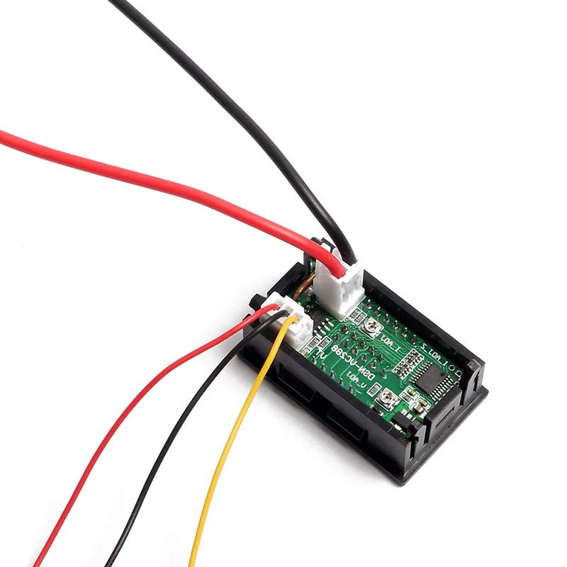 Dual Display Digital Voltmeter Ammeter Blue Red LED Amp Volt Meter with Current Shunt DC100V 100A