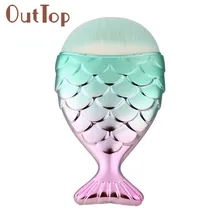 

OutTop Professional Fish Scale Makeup Brush Fishtail Bottom Brush Powder Blush Makeup Cosmetic Brushes Tool 2017 July15