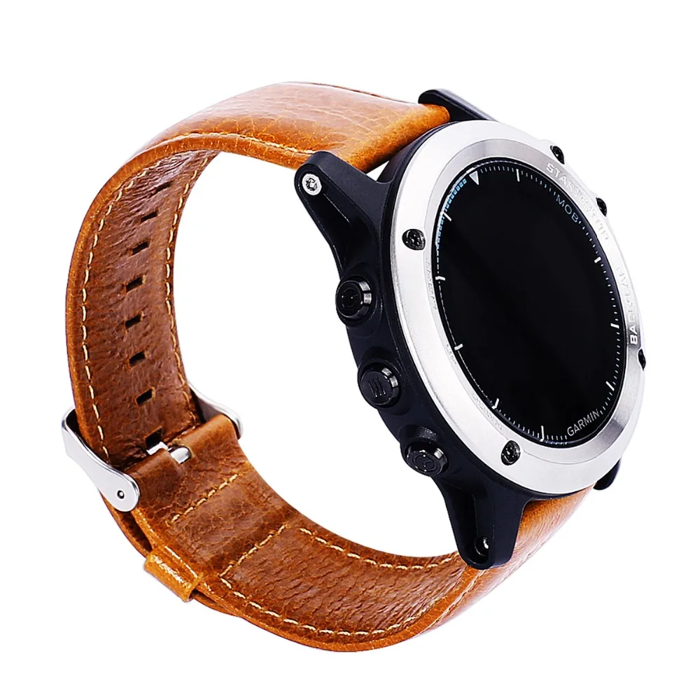 garmin fenix 3 leather strap