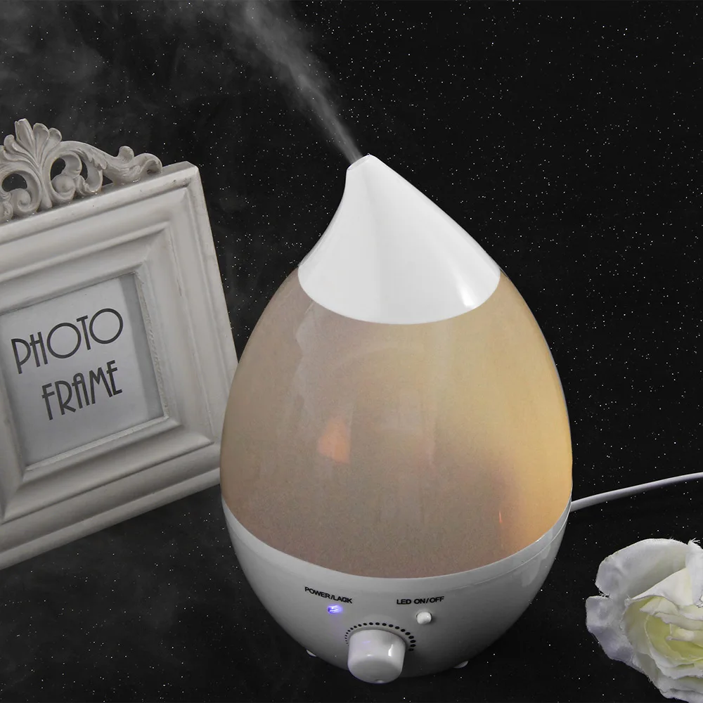 

FIMEI 1.3L Home Air Humidifier Water Drop Ultrasonic Aroma Diffuser Atomizer 7 Colors LED Lights Aroma Air Humidifier