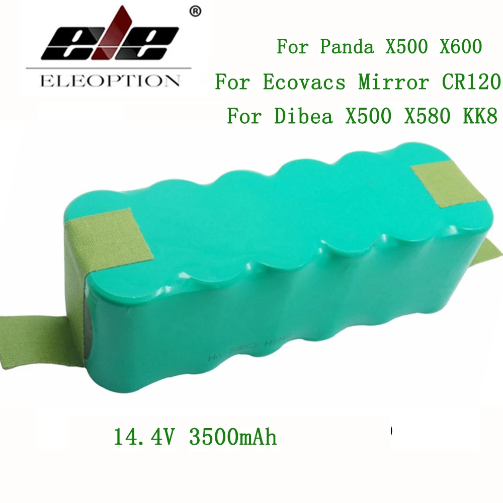 Никель-металлогидридный аккумулятор ELEOPTION для пылесосов Panda X500/X600/Ecovacs Mirror CR120/Dibea