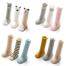 Autumn Winter Terry Thickening Baby Socks Cotton 0-3 Years Old High Tube Loose Mouth Non-slip Plastic Toddler Floor Baby Socks Autumn Winter Terry Thickening Baby Socks Cotton 0-3 Years Old High Tube Loose Mouth Non-slip Plastic Toddler Floor Baby Socks
