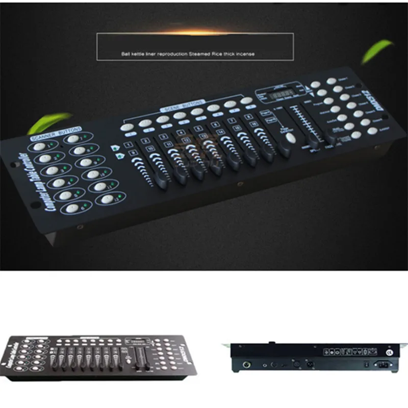 

192 DMX Profession Controller Stage Lighting DJ equipment DMX 512 Console led par Moving Head light DJ Controller no microphone