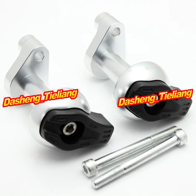 

Motorcycle CNC Stator Cover Slider Frame Crash Protector For Kawasaki Z1000SX 2012 2013 12 13, Silver Color