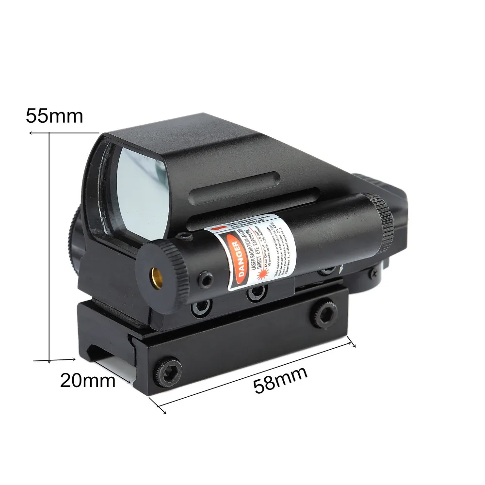 Skup WIPSON optyka myśliwska lunety celownicze kolimator red dot celownik holograficzny 4 typ Reticle Reflex pistolet Tactical Airsoft wiatrówki karabiny