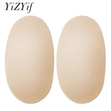 Yizqif увеличивающие губки подушечки овальной формы обнаженные толстые Самоклеющиеся Многоразовые Мягкие увеличивающие подтягивающие контур бедра губки подушечки