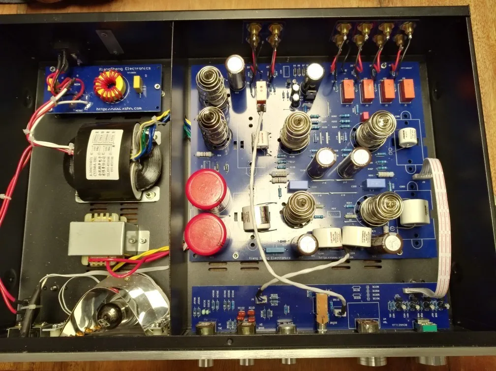 Улучшенная версия высокочастотный/басовый тюнинг Marantz 7 12AU7 вакуумный трубчатый