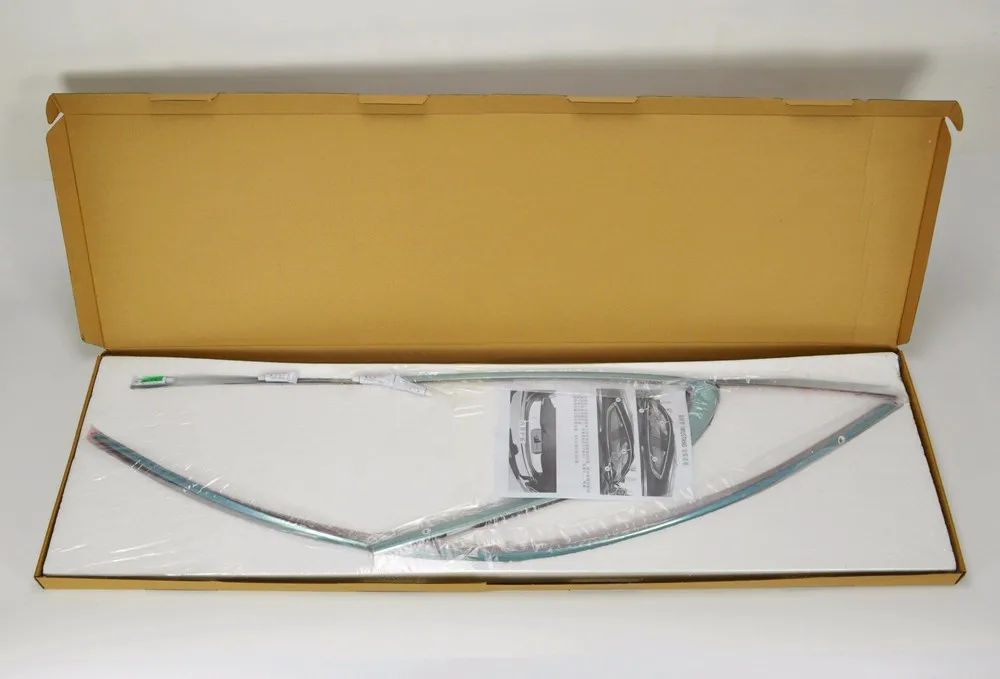 mustang window trim