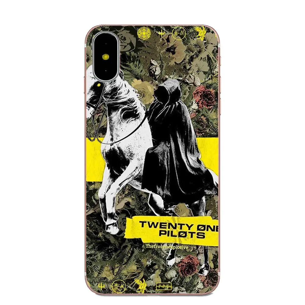 ТПУ телефон прозрачный Twenty One Pilots Trench Era для Huawei P8 P9 P10 P20 P30 Mate 7 8 9 10 20 Lite Plus Pro
