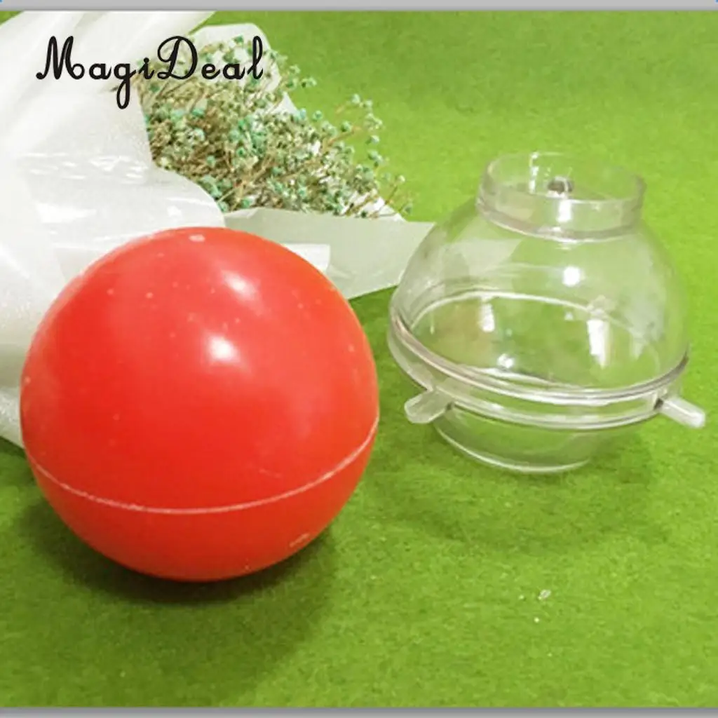 

MagiDeal Round Sphere Ball Shape Candle Mould Soap Mold for wax resin clay jelly sugar handmade DIY Candle Making 3/4/6/8/10cm