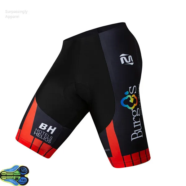 Модель года: мужские черные летние велосипедные шорты с гелевыми накладками Coolmax 16D BH Berg, Mtb Ropa Ciclismo, влагоотводящие штаны - Цвет: Picture Color