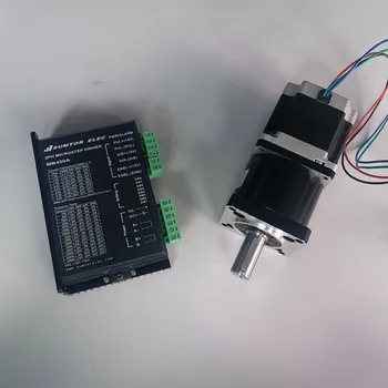 

100:1 NEMA23 stepper motor with Planetary gearbox Speed reducer Motor 57*76mm 1.8NM 260Oz-in 3A 4Wires driver kits for CNC