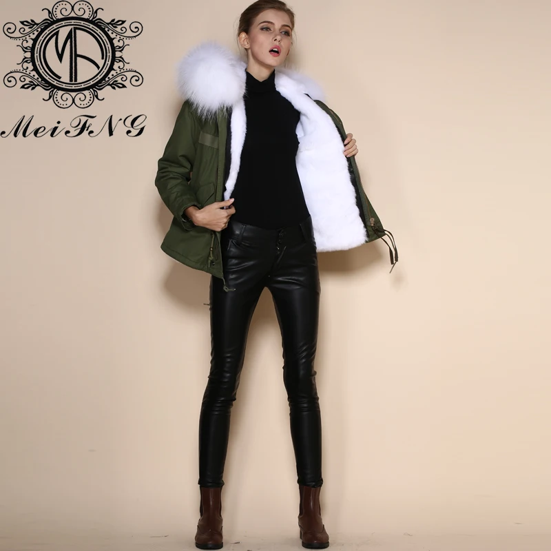 Noella Khaki Faux Fur Collar Er Jacket D6185174 Women S Jott Luxe Double Down Fur Hooded Womens Jacket