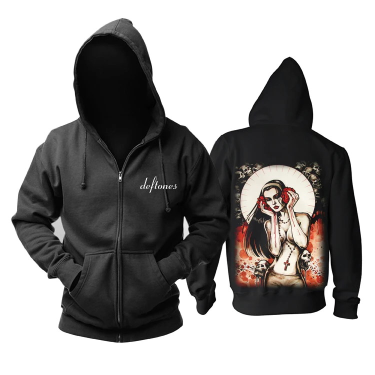 Крови DEFTONES Adrenaline Кричащие худи с кошкой S M L XL XXL CCLNEW Азиатский размер - Цвет: 4
