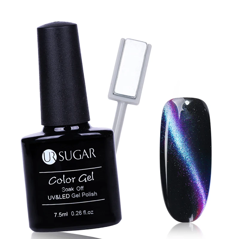 

UR SUGAR 3D Cat Eye Chameleon Magnetic Gel Gradient Effect Magic Stick Soak Off UV Gel Lacquer Varnish Manicure Varnish Lacquer