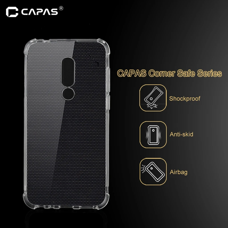 

For Meizu 16 Case Soft Airbag Cover for Meizu 16X 16th Case for Meizu 16th Plus Cover Protective Shield Shockproof