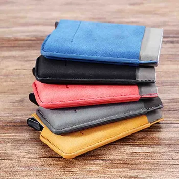 

2019 Mini Wallet Card Package Business Name Case Wallet Credit Book with Magnetic Shutfunda tarjeta credito