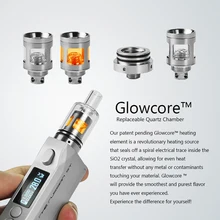 Longmada Glowcore Atomizer Tank Wax 510 Thread Starter Kit Quartz Boiler Core Rapid Heating Coils For 20-35W Box Mod Pen Battery Longmada Glowcore Atomizer Tank Wax 510 Thread Starter Kit Quartz Boiler Core Rapid Heating Coils For 20-35W Box Mod Pen Battery