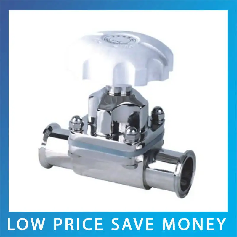 

2Pcs DN25 Sanitary Manual Sanitary Diaphragm Valve
