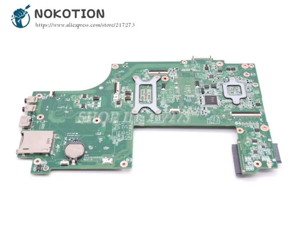 NOKOTION материнская плата для ноутбука Dell inspiron N7010 основная плата HM57 UMA DDR3 0GKH2C CN-0GKH2C GKH2C DA0UM9MB6D0